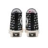 Converse Tela Anni '70 Stampa Integrale Vintage Antiscivolo Resistenti Scarpe da Skate High Top Unisex Sneakers Bianco Nero 168697C