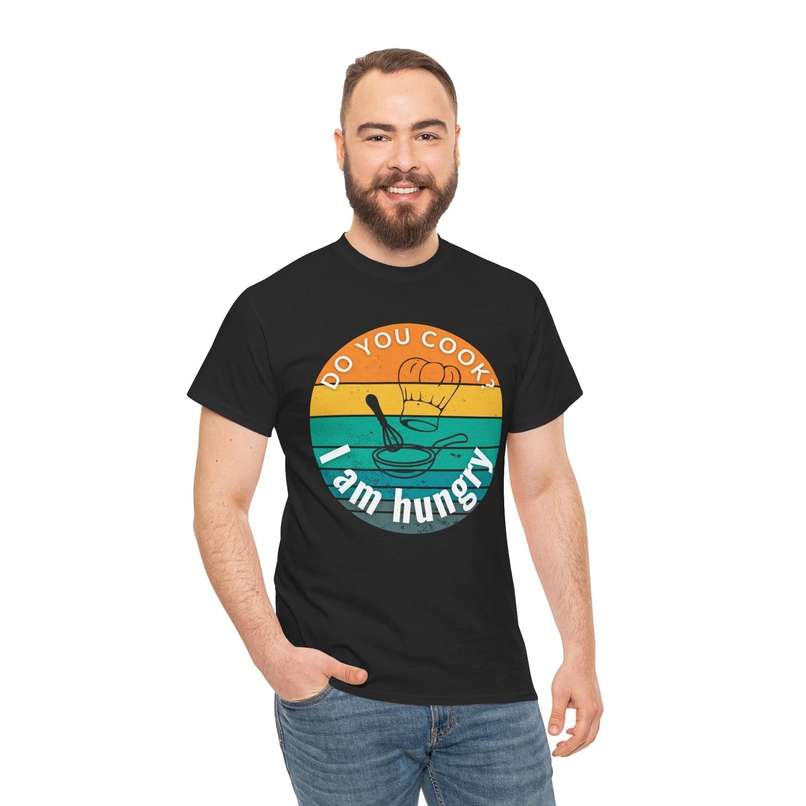 

Born to Cook T-Shirt – Funny Kitchen Lover Chef Foodie Graphic Tee M