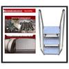 BuBuWen 3-Step Industrial Folding Ladder