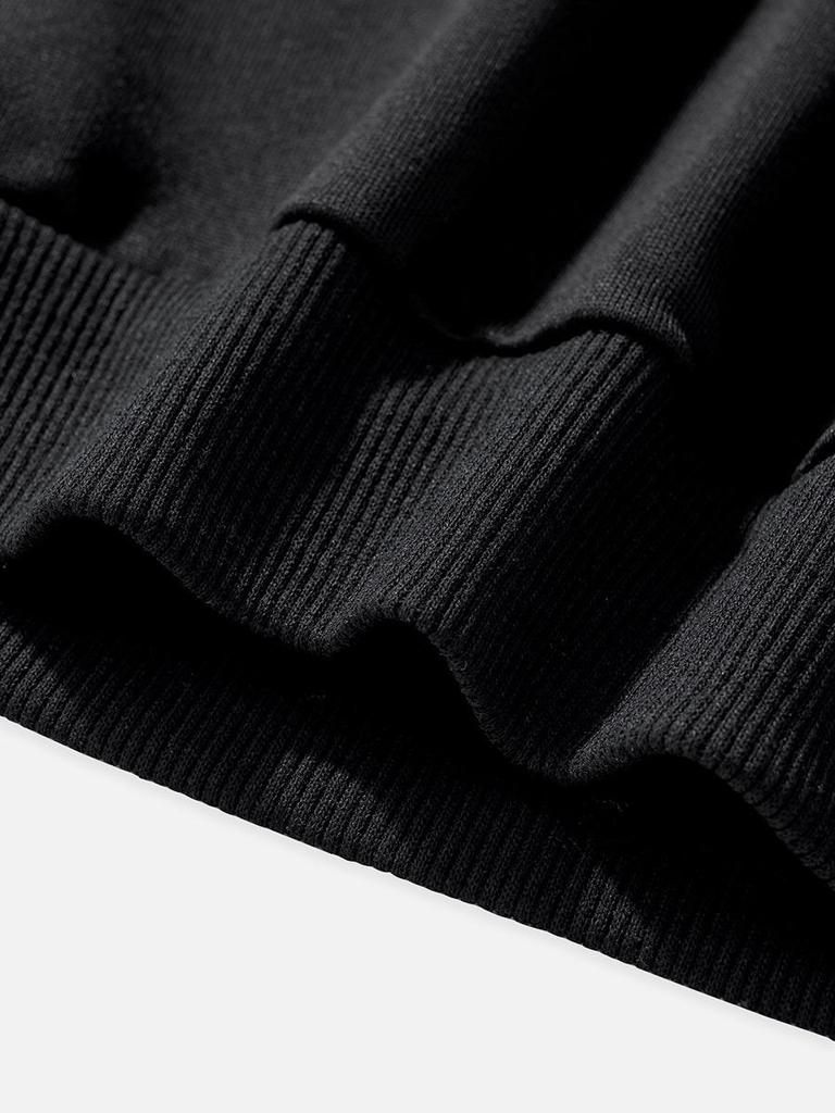 Children's Solid Color Hooded Sweatshirt Set - European and American Style for Autumn/Winter