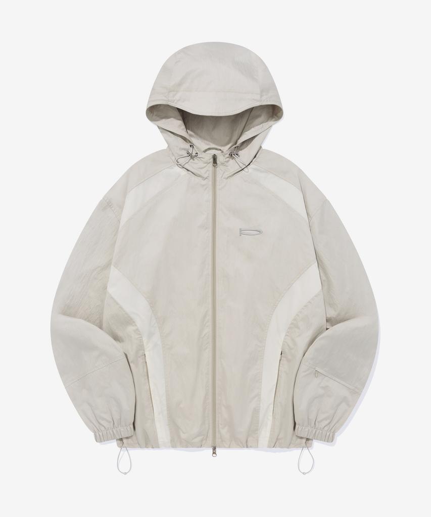 Physical Department Curve Windbreaker_Ivory