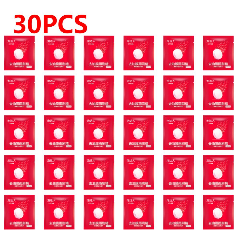 Car Glass Water Cleaner Effervescent Tablet Auto Window Solid Cleaning Automobile Car Glass Wiper Washing Tablets Car Accessory