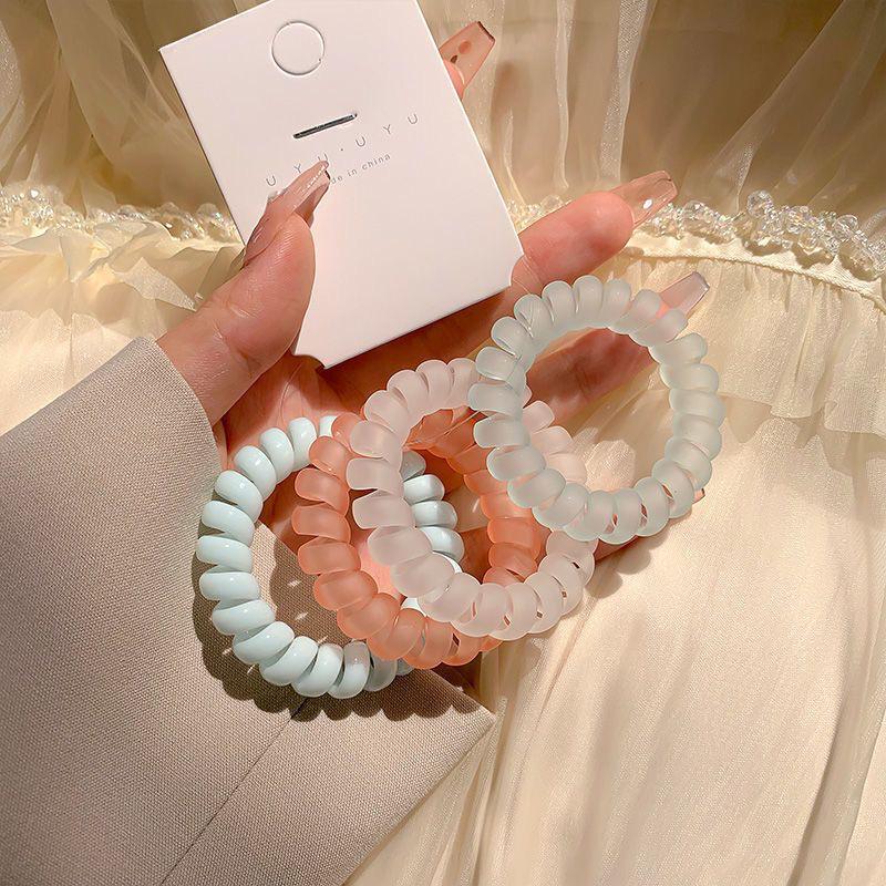 Elastic Hair Ties - No-Pull, Versatile & Stylish for 2024