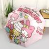 1pc My Melody Automatic Opening/Closing Umbrella with Foldable Design, Iron Frame, Outdoor Use, Perfect Gift for Fans, Travelers, Daily Use.A050
