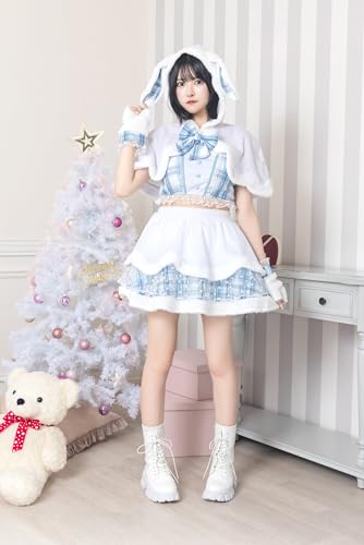 Clearstone Lyrical Palette Cosplay Christmas Snow Rabbit Women's Blue