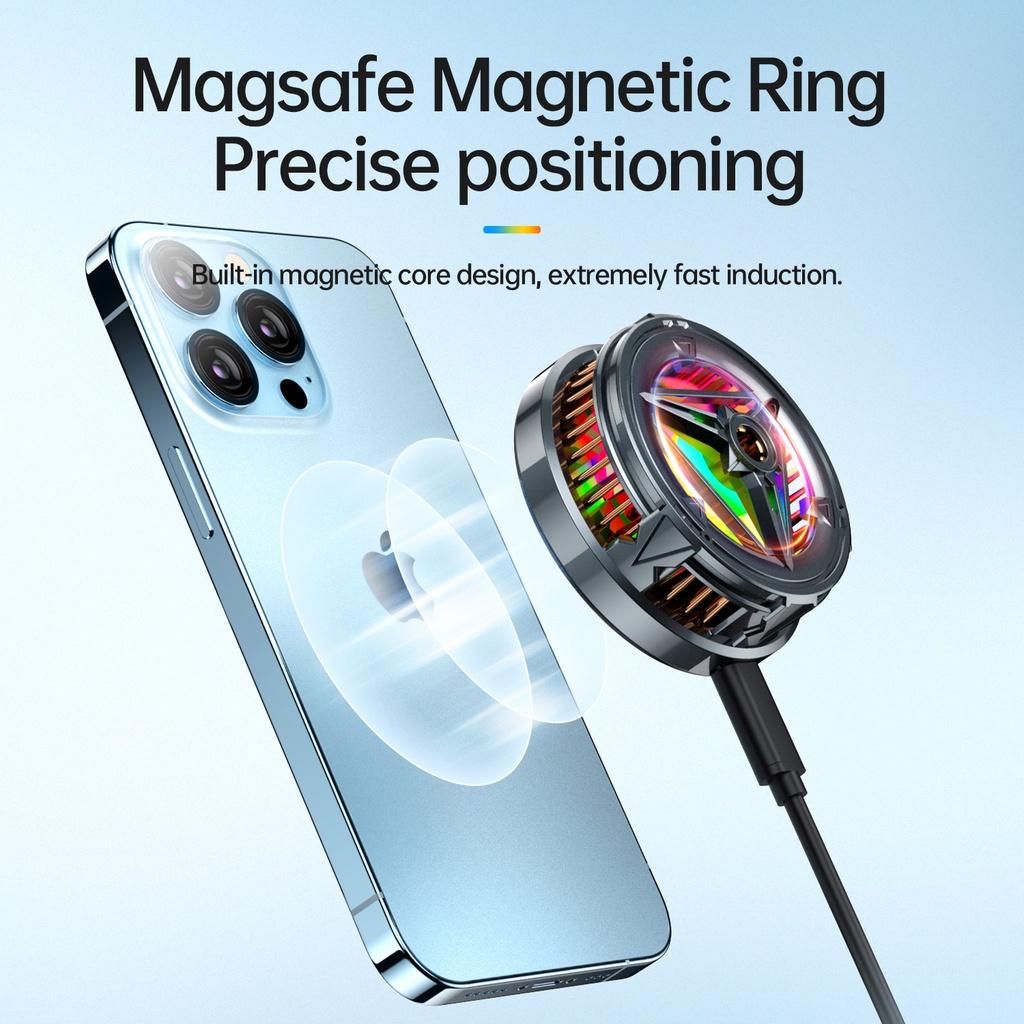 Plextone EX2 Pro Heat Sink Mobile Phone Gaming Radiator Magnetic Turbofan Portable Cooling Fan