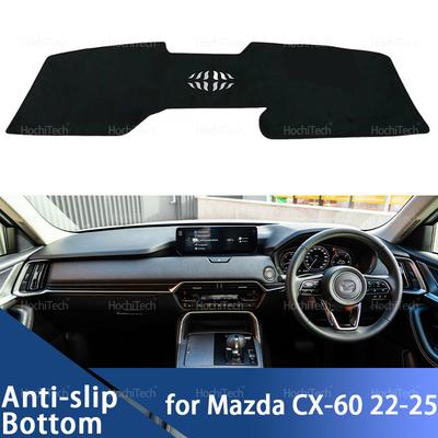 Armaturenbrettabdeckung für Mazda CX-60 2022 2023 2024 2025 Auto Armaturenbrett Abdeckung Armaturenbrett Matte Teppich Pad Sonnenschutz Umhang Kissen