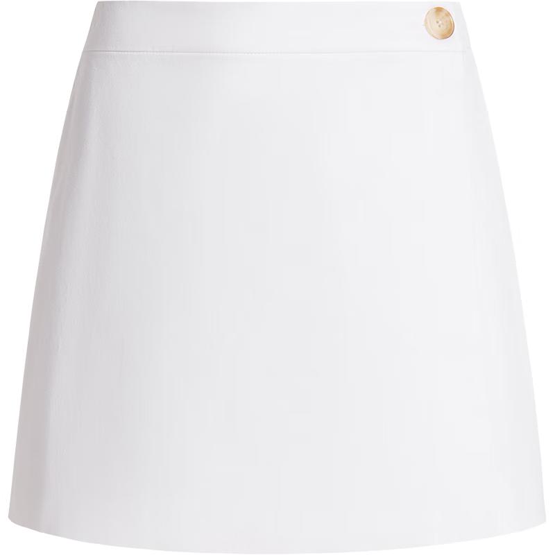 Brooks Brothers Women s Solid Irregular Hem Skort L 6