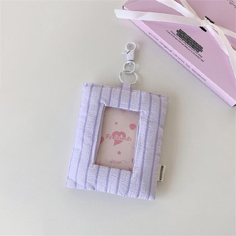 3 Inch Mini Photo Protector With Carry Hook For Backpacks Key Organizes Photo Card Pouches Photo Card Protector Sleeve