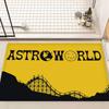 Travis Scott Astroworld Door Mat Cheaper Anti-slip Modern Living Room Balcony Printed Bedside Mats