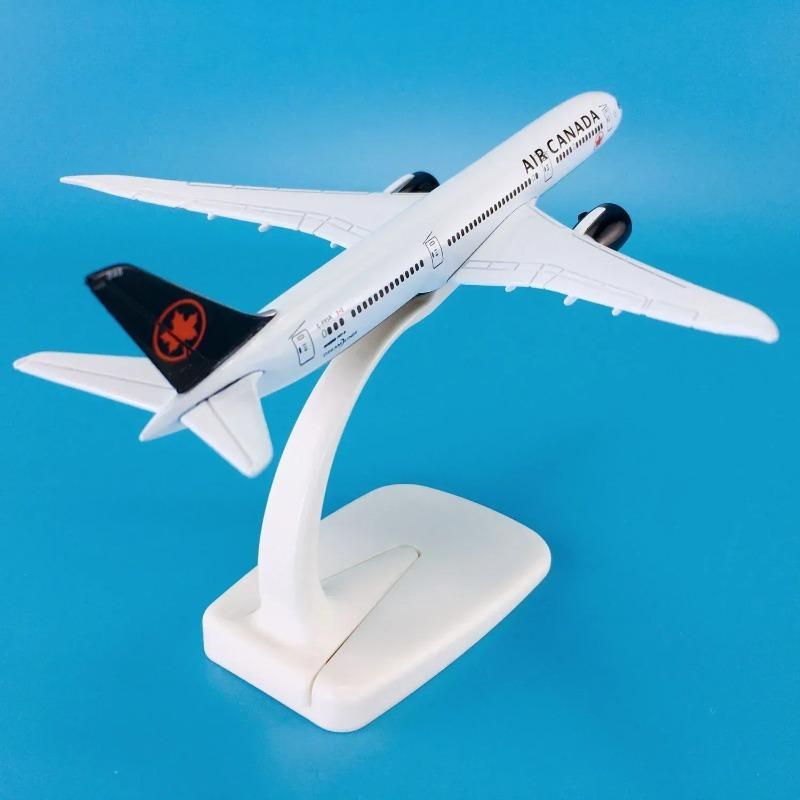 16/20CM  Air Canada 787 Aircraft Model,Zinc Ally 1:400 Airplane Aircrafts Boeing B787Air Canada Plane Model Display Collection