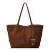 Fashion Lazy Wind Tote Bag Women's New Large Capacity Mother and Child Bag Casual Retro Underarm Shoulder Bag