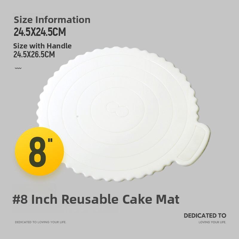 Portable Double Layer 8 Inch Cake Box Transparent Birthday Packaging Paper Cup Box Home Use Bakery DIY Pastry Packaging Box
