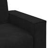 2 Seater Sofa Black 160 x 78 x 84 cm Velvet