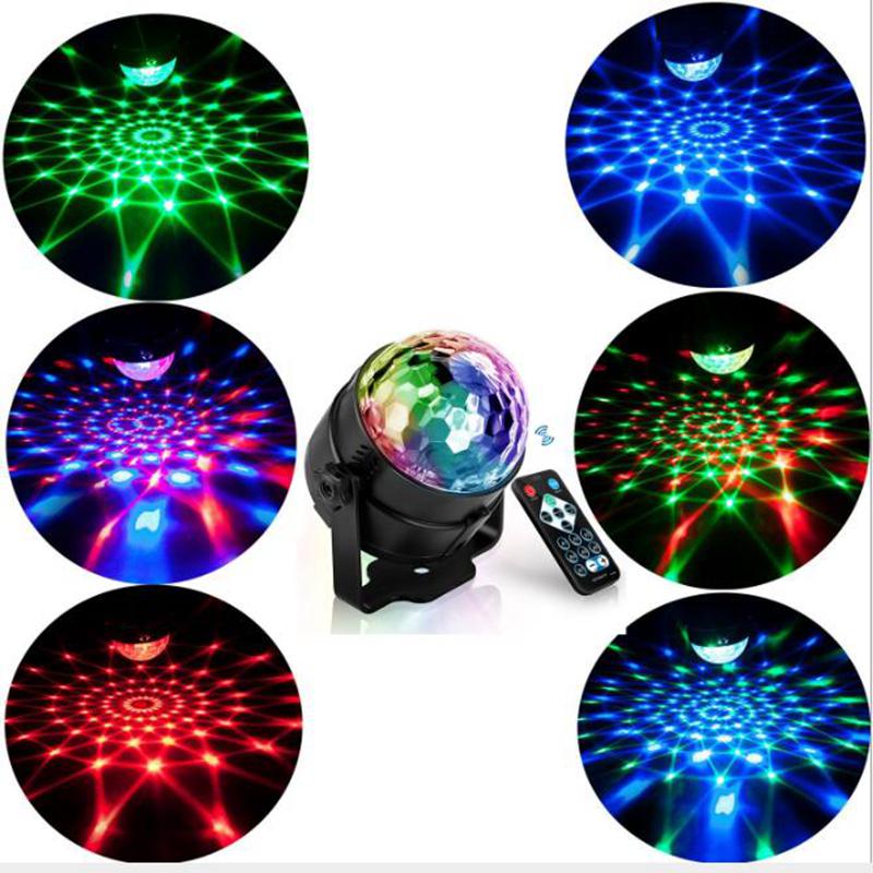 Disco Party Lights Strobe Led Dj Ball Sound Activated Bulb Dance Lamp
