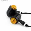 Retro Bullet Motorcycle LED Turn Signal Light Indicator Lamp Light Moto Blinker Light For Harley Cafe Racer Chopper Bobber Suzuk