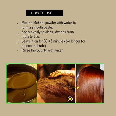 Khadi Pure Gramodyog Kräuter Braun Mehndi, 80 g