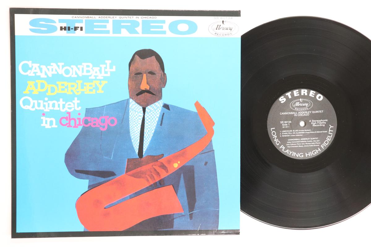 

LP Record CANNONBALL ADDERLEY In Chicago SR60134 MERCURY US Jazz Used