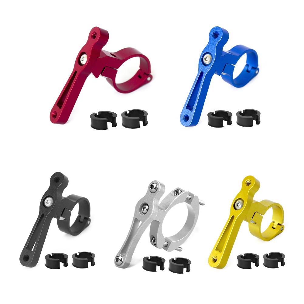 Bottle Cage Mount Adapter Universal Mountain Bike Scooter Fixing Clip Adjustable Bicycle Handlebar Water Holder Rack
