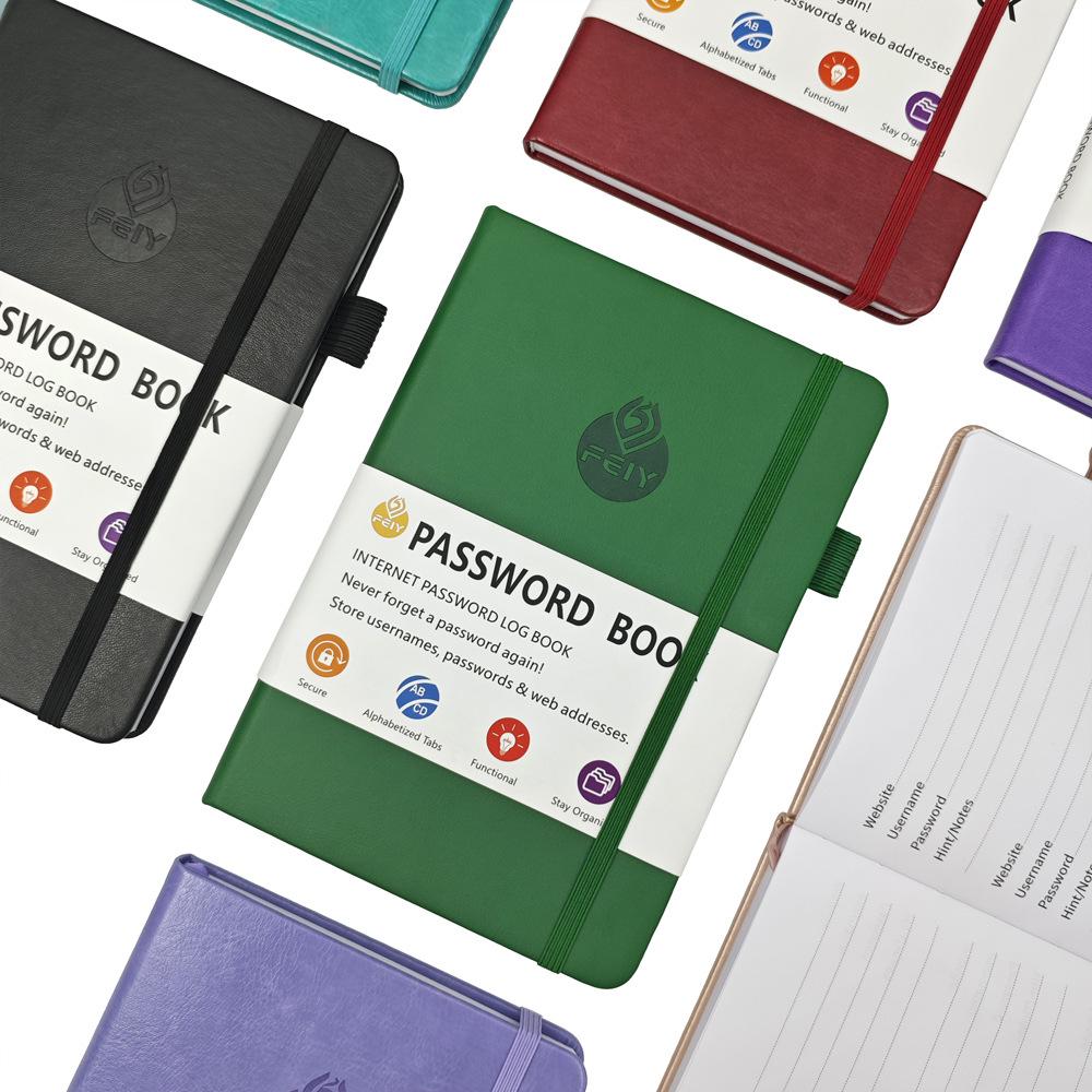In Stock: English Password, Address & Telephone Book - Cross-border Festival Notebook