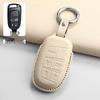 Leather Car Key Holder for Jeep Compass and Dodge Renegade
