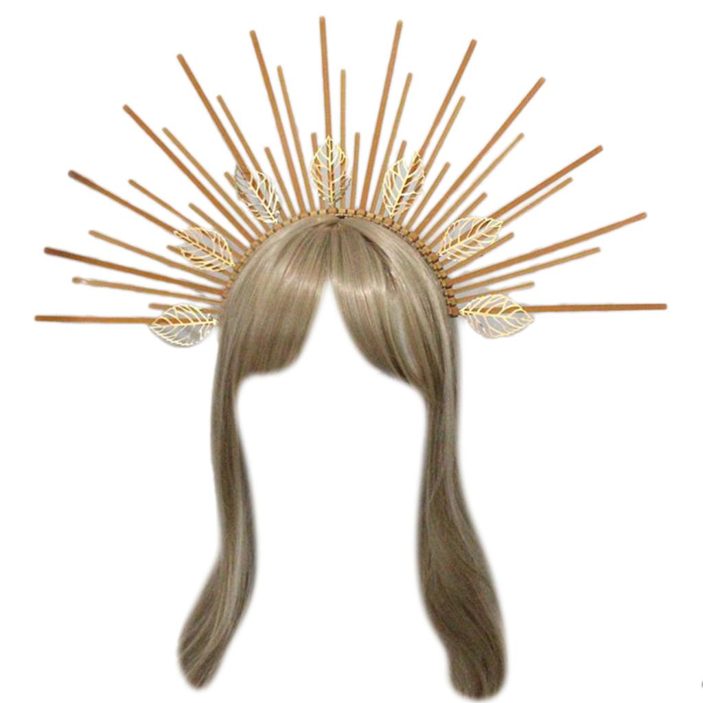 Cosplay Engel Aureole Form Haarreif Damen Make-up Stirnband für Festival Party Kinder Auftritte Haaraccessoires