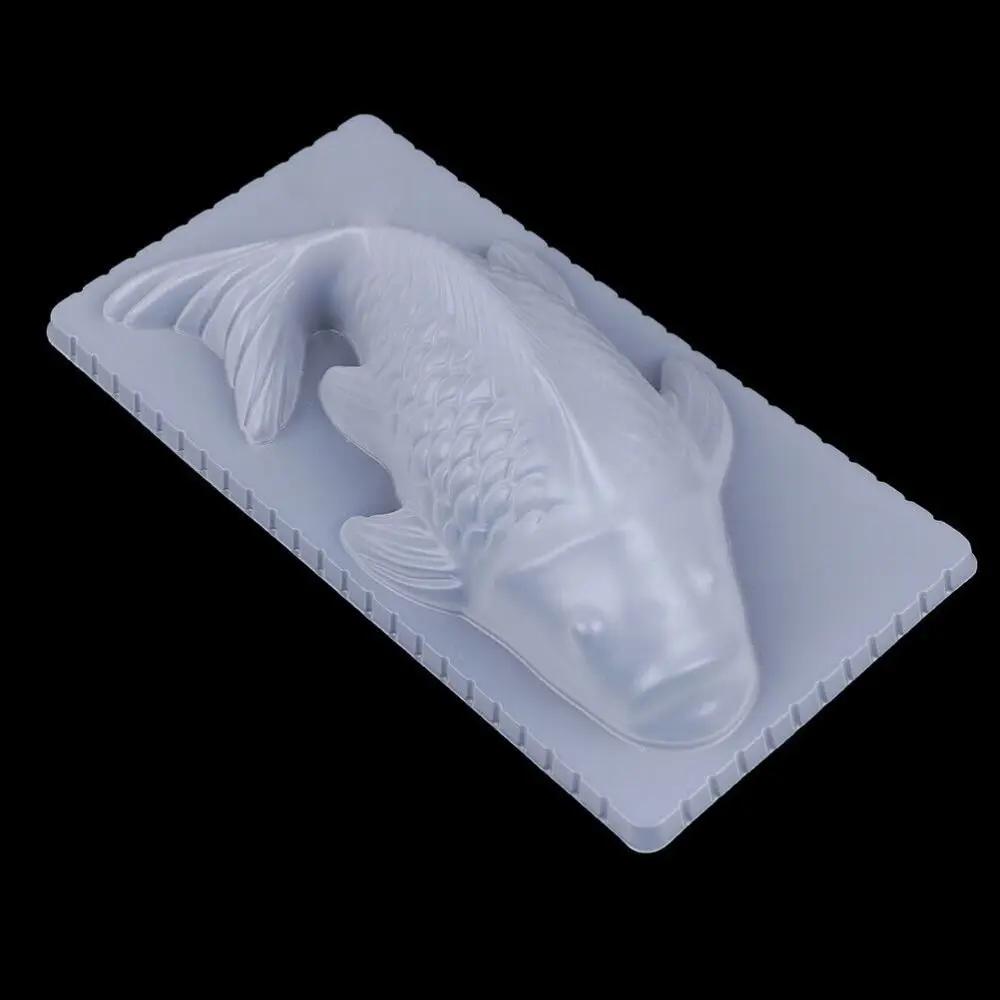 Pudding Molds Baking Tool 3D Koi Fish Shape Pudding Molds Sugarcraft Mold Silicone Mold Cake Chocolate Jelly Mould Rice Mold