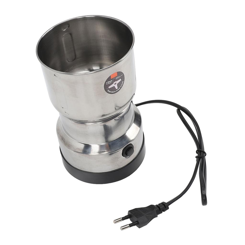 Kaffekvern Elektrisk Mini Krydderkvern 300W Rask Kverning Tørr Kornmølle for Krydder Ris Bønner