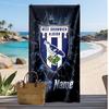 West Bromwich Albion FC Personalisier Handtuch mit Aufdruck Fußball Logo Unterstützung Benutzerdefinierter Name Text Absorptionsfähiges Handtuch Für Sport Reisen Besonderes Geschenk