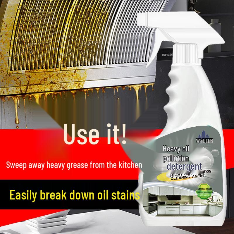 500mL Heavy Duty Kitchen Oil Stain & Fume Cleaner Detergent