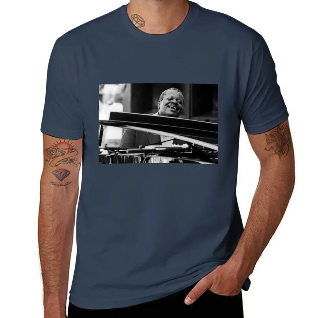 Oscar Peterson Tshirt Blanks Aesthetic Clothing Tee Shirts For Unisex