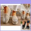 Comfortable Casual Women's Fisherman Shoes Slip-on Design For Autumn With Thick Sole
