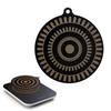 Thermochromic Silicone Protect Induction Cooktop Mat Heat Indicator Easy Clean Non-Slip Multi-Purpose Mat