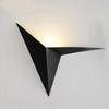 Modern LED Wall Lamp Indoor Creative Triangle Light Simple Bedroom Sanctum Aisle Stair Lighting Warm White Light