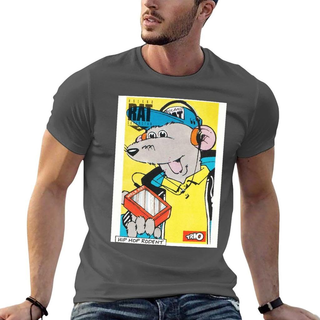 Roland Rat Superstar Tshirt Funny T Shirts Dark Humor T Shirts For Unisex Graphic Tees T Shirts For Unisex Pack White Tshirt