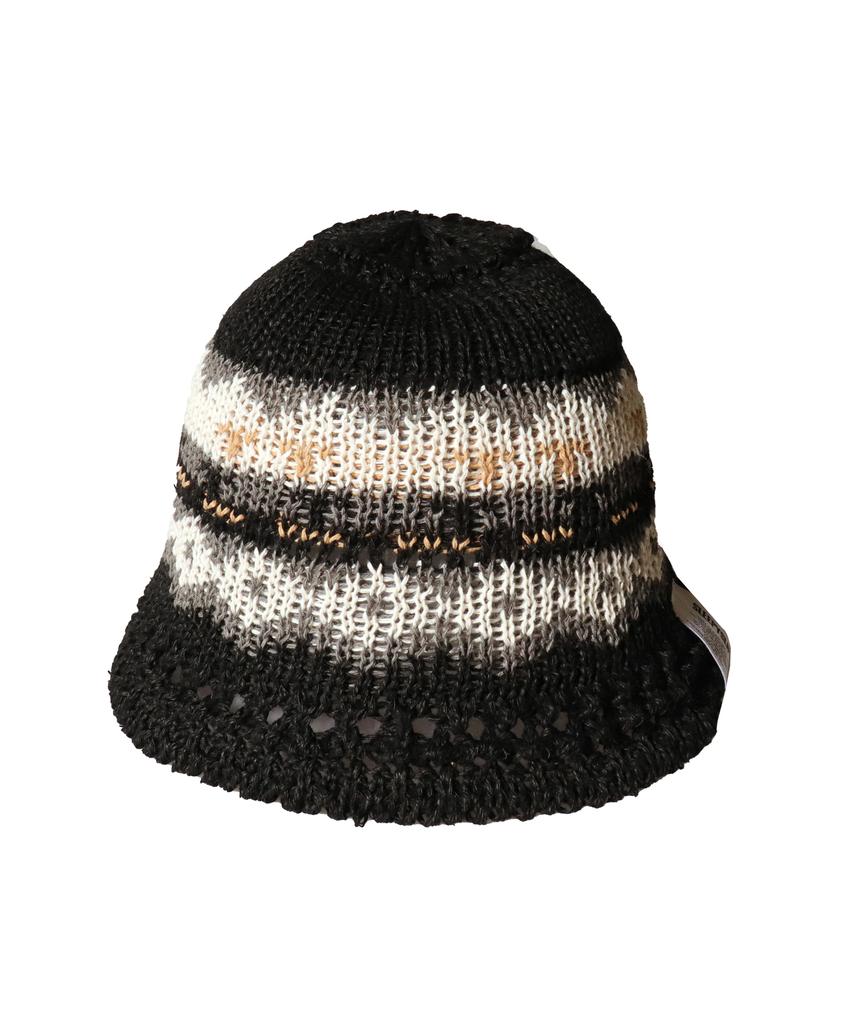 Seullipiseullib Maria Black/White Bucket Hat