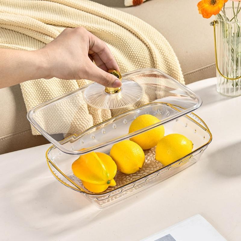 Contemporary Dining Table Accessory Platter For Fruits And Appetizers