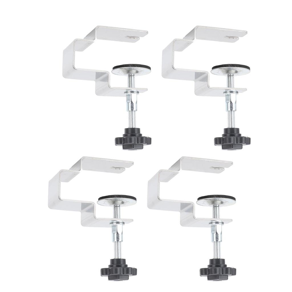 4PCS Drawer Fixing Clip Thickened Stainless Steel Non Slip Cabinet Drawer Installation Clamp