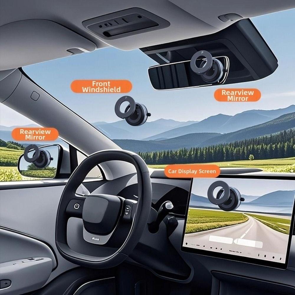 Magnetic Cell Phone Bracket Folding Travel Phone Stand Auto Navigation Holder  Truck