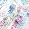 Vintage Bubble Tape Stickers Decorative Stick Labels Scrapbooking Accessories Planner Handmade Junk Journal Suppliesjavascript: