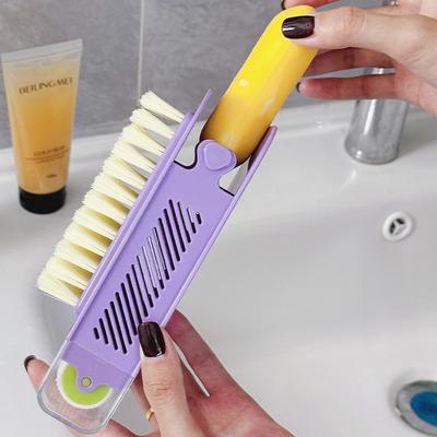 Soap Dispensing Box High-elastic Laundry Tool for Hands-free Scrubbing Household Anti-slip Soap Draining Storage Box