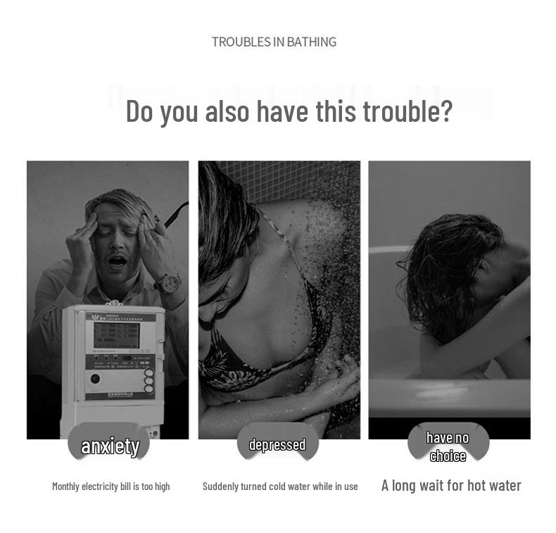 Instant Electric Water Heater for Showers – Smart Constant Temperature Heating for Hair Salons