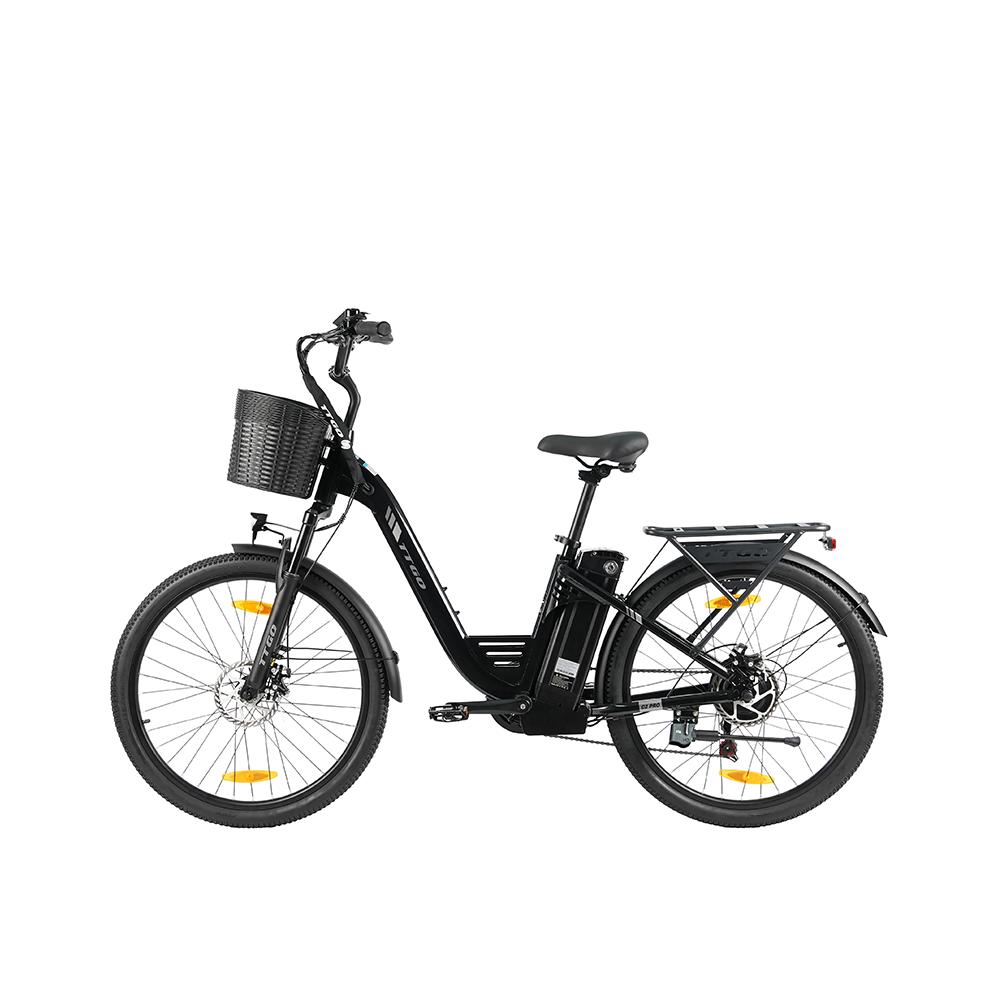 TTGO C2 PRO Commuter Electric Bike,36V 18Ah Battery, Shimano 7-Speed