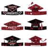 Graduation Party Paper Cap With Colorful Design For Photo Booths And Decorations
