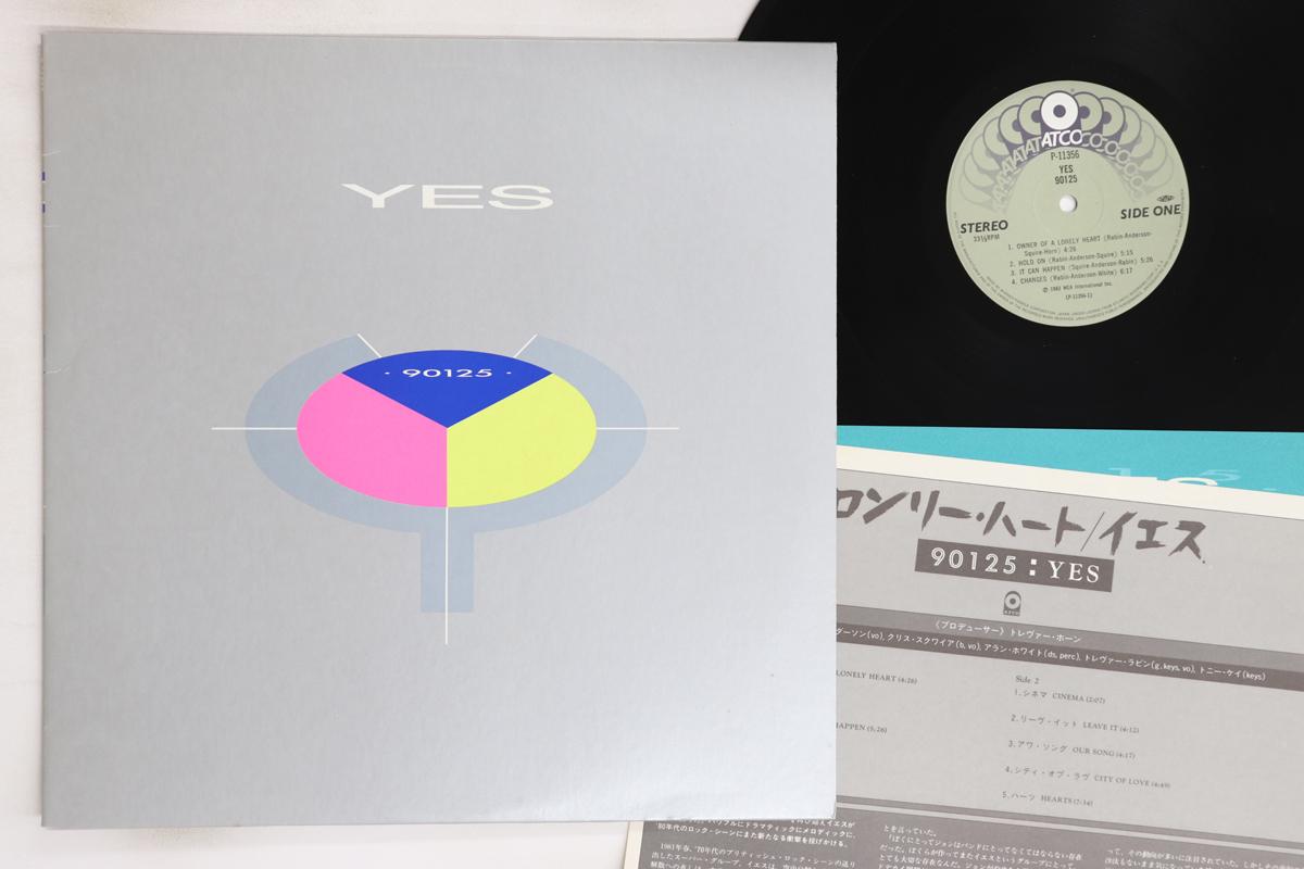 

LP Record YES - 90125 P11356 ATCO 1983 Japan Rock Used