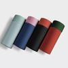 Men Boxer Underwear Elastic Mid-rise Tight Cut High Elasticity Shorts Panties Patchwork Color U-Convex Breathable Panties