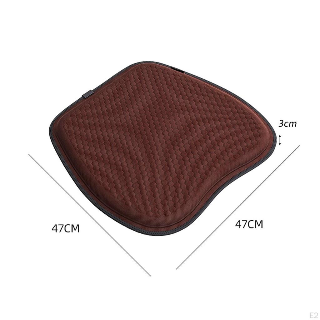 Sitz Pad Auto Atmungsaktive Kissen Matte Anti Slip Leichte Dünne für Büro