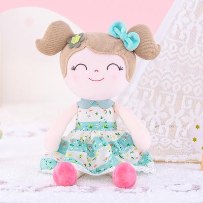 Plush Toys  Baby Dolls Plush Dolls Dreaming Girl Gifts for Kids Soft Toys Girl‘s Birthday Gift Spring Girl Green