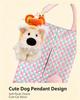 Cute Westie Dog Car Tissue Holder Hanging Car Seat Tissue Storage Bag