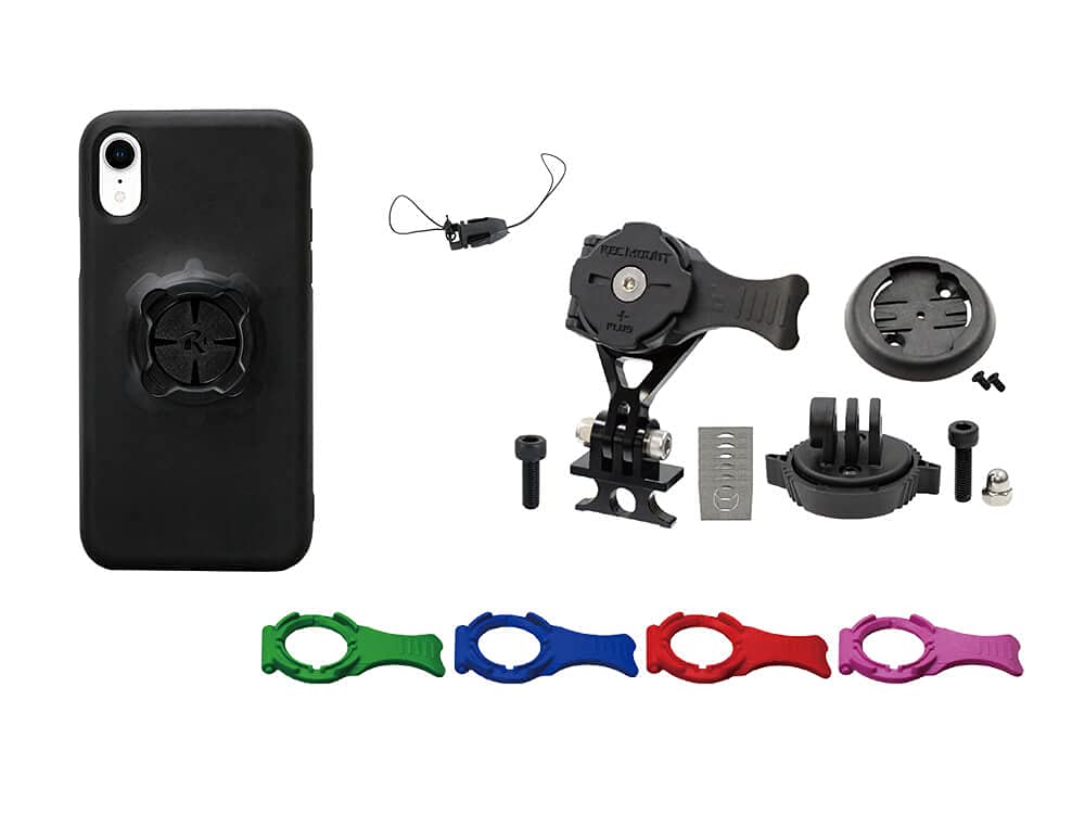 

RecMount Plus Brompton Mount Kit for iPhone XR [R+BPT2-iPC4] (Mount + Dedicated Case)
